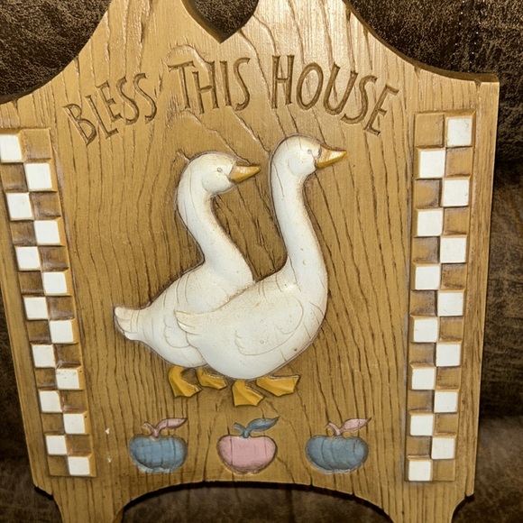 Vintage Burwood Pocket Duck Wall Decor 1988 - Picture 4 of 6